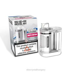 Ske Vape Disposable - SKE Crystal 4 in 1 2400 pod készlet vegyesen fehér kiadás ZT2B5